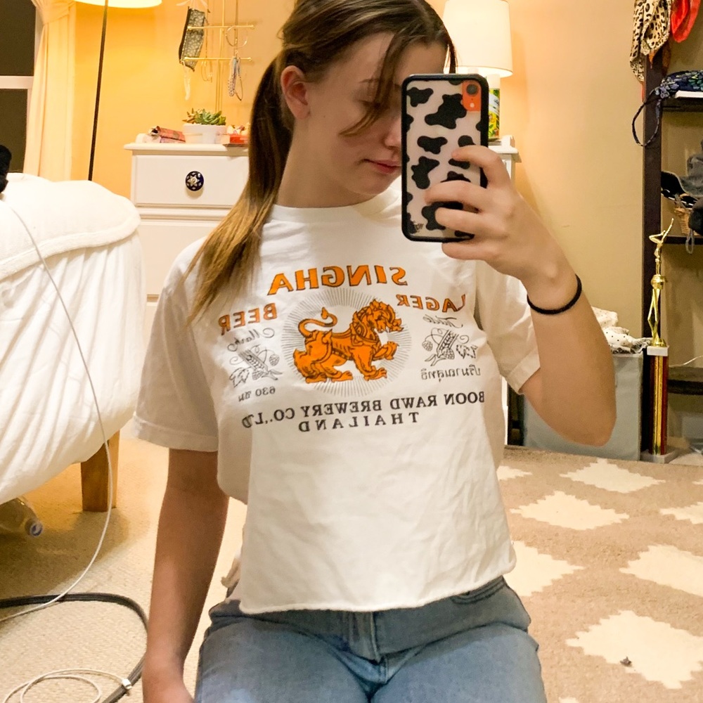 Cropped Vintage Tshirt